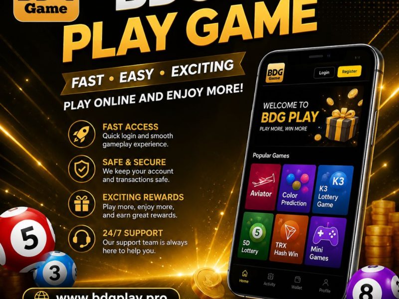 BDG Play Game: Simple, Smooth and Exciting Online Fun