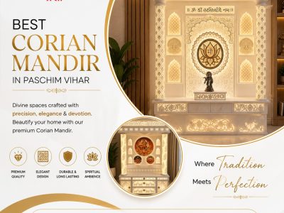 Best Corian Mandir in Paschim Vihar for Modern Homes