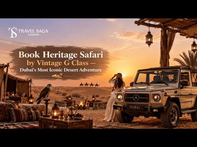 Book Heritage Safari by Vintage G Class- Dubai's Most Iconic Desert Adventure