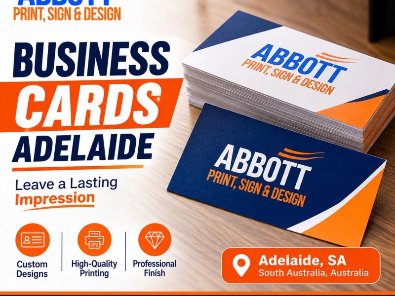 Business Cards Adelaide – Professional Cards for a Strong First Impression
