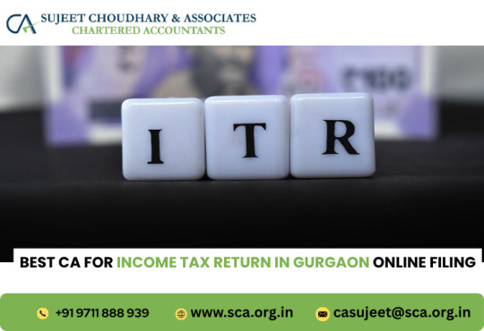 Best CA for Income Tax Return in Gurgaon Online Filing