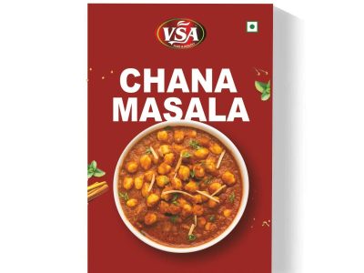 VS Agro Chana Masala Powder Online with a Perfect Blend of Aromatic Indian Spices