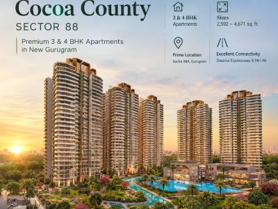 Cocoa County Sector 88 – 3 & 4 BHK Apartments in Sector 88A, Gurugram