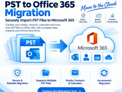 PST to Office 365 Migration – Secure Email Data Transfer