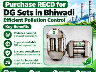 Purchase RECD for DG Sets in Bhiwadi – Efficient Pollution Control