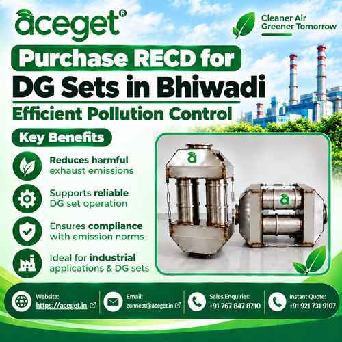 Purchase RECD for DG Sets in Bhiwadi – Efficient Pollution Control