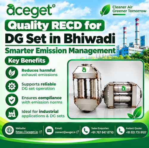 Quality RECD for DG Set in Bhiwadi – Smarter Emission Management
