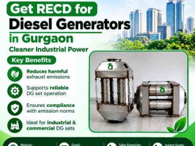 Get RECD for Diesel Generators in Gurgaon – Cleaner Industrial Power