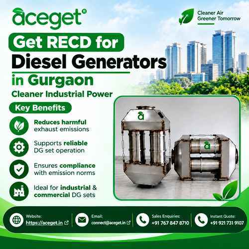 Get RECD for Diesel Generators in Gurgaon – Cleaner Industrial Power