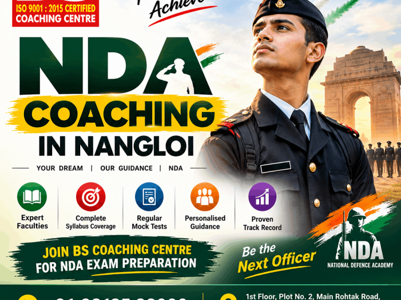 Best NDA coaching for defence aspirants in Delhi