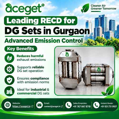 Leading RECD for DG Sets in Gurgaon – Advanced Emission Control