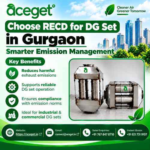 Choose RECD for DG Set in Gurgaon – Smarter Emission Management