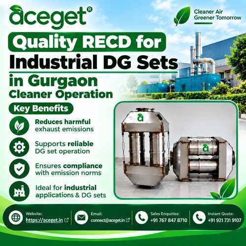 Quality RECD for Industrial DG Sets in Gurgaon – Cleaner Operation