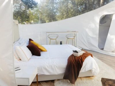 Clear Outdoor Bubble Dome for a Unique Stay