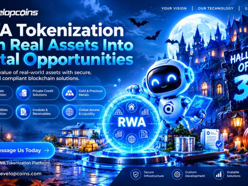 RWA Tokenization Platform Development – Build Your Own Digital Asset Ecosystem with 30% OFF