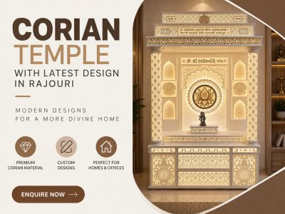 Corian Temple with Latest Design in Rajouri for Modern Homes