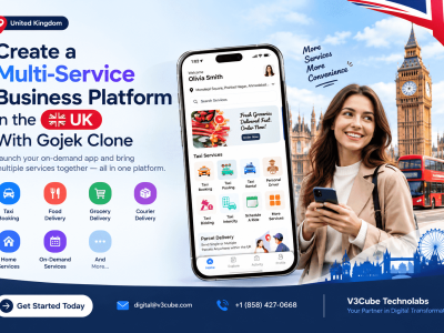 Create a Multi-Service Business Platform in the UK With Gojek Clone