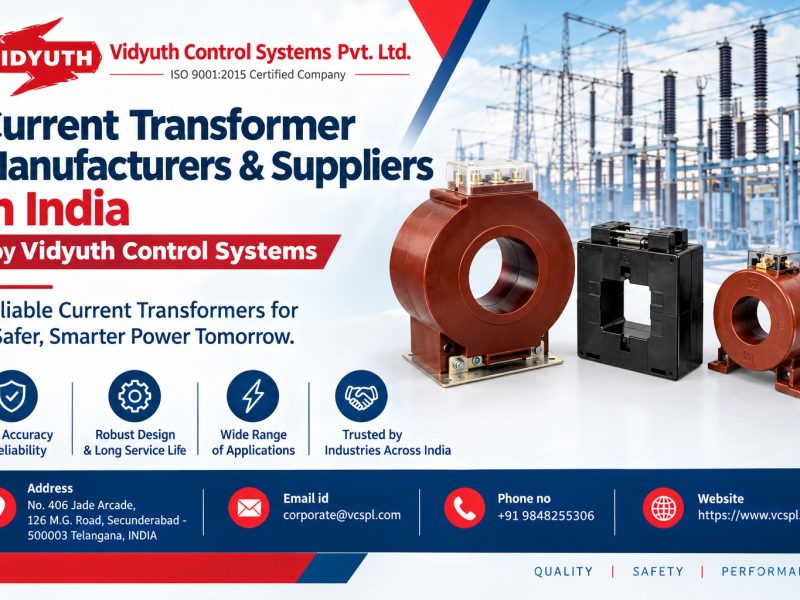 Current Transformer Manufacturers & Suppliers in India by VCS