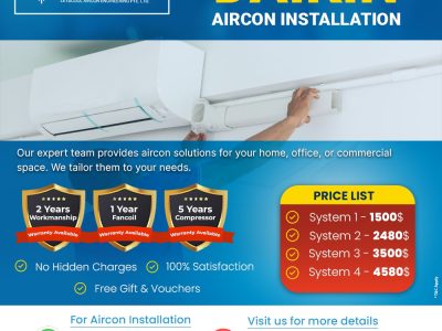 Daikin Aircon Installation