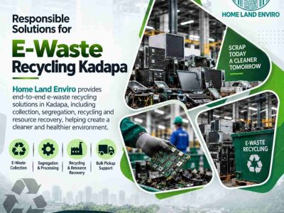 E-Waste Recycling Kadapa | Home Land Enviro