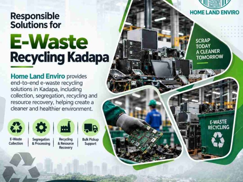 E-Waste Recycling Kadapa | Home Land Enviro
