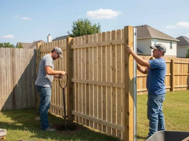 Trusted Fence Installation Near Fort Worth | Pivot Roofing & Solar