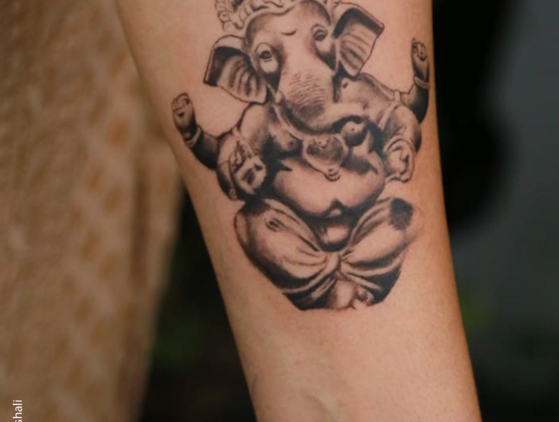 Unique Ganesha Tattoo Ideas & Beautiful Ganpati Bappa Tattoos
