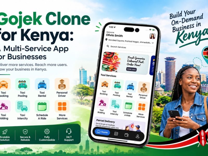 Gojek Clone for Kenya: A Multi-Service App for Businesses