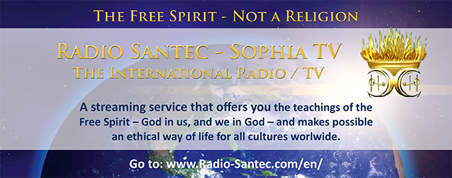 Welcome to the website of Radio Santec - Sophia TV - No religion Free Spirit