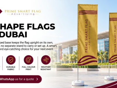 Flag Printing in Dubai | Custom Flags & Advertising Flags