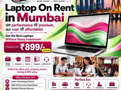 💻 Laptop On Rent in Mumbai Starting @ ₹899/-