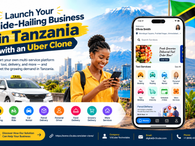 Launch Your Ride-Hailing Business in Tanzania with an Uber Clone