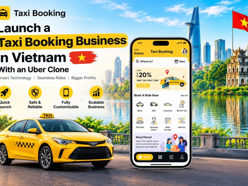 Launch a Taxi Booking Business in Vietnam With an Uber Clone