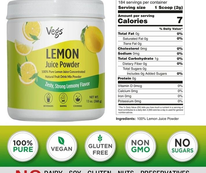 Grab Lemon Juice Powder Today – Get 20% OFF + Free Shipping Over $50