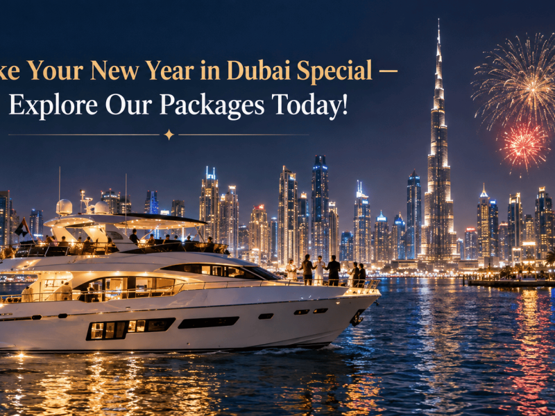 Make Your New Year in Dubai Special — Explore Our Packages Today!