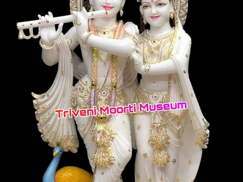 Radha Krishna Marble Murti Manufacturer in Jaipur