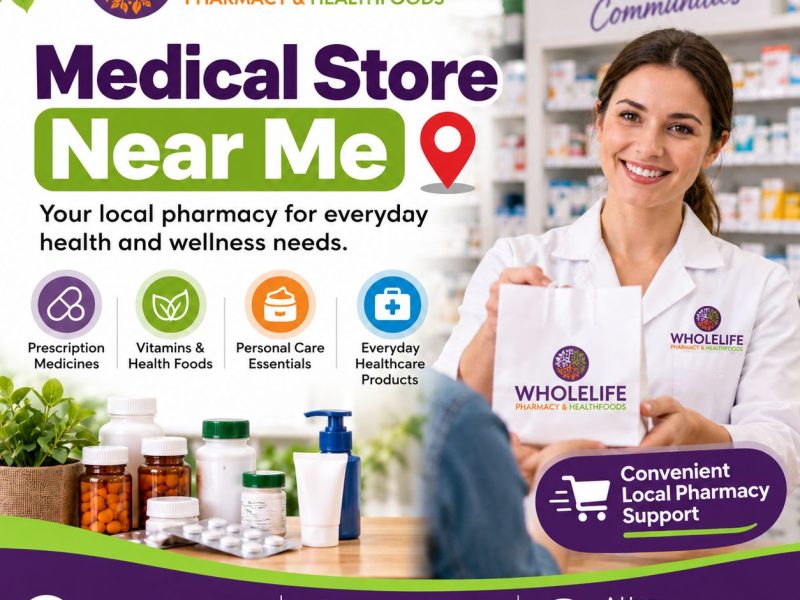 Medical Store Near Me – Convenient Local Pharmacy Support