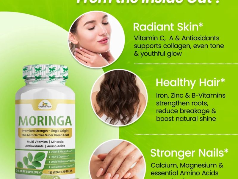 Power Up Your Daily Wellness with Organic Moringa Capsules