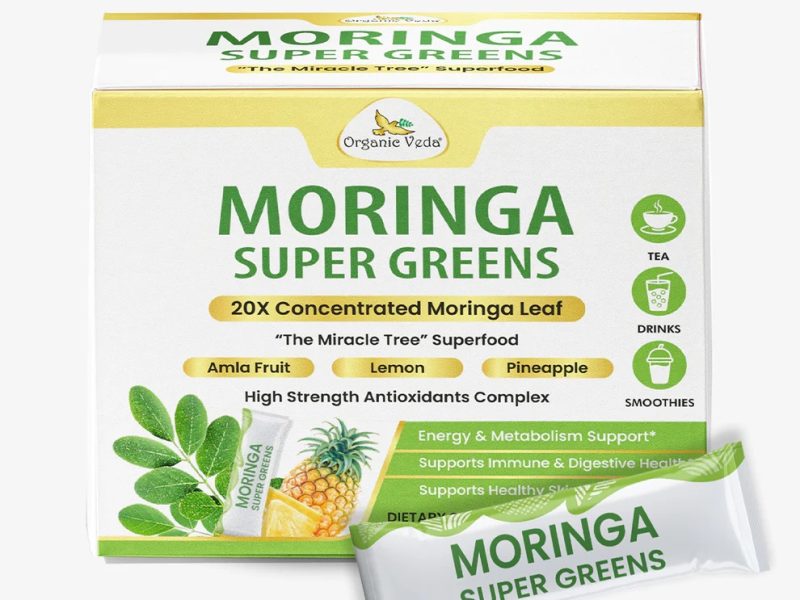 Fuel Your Day & Save – Supergreens Powder with Moringa, Amla & Fruit | Organic Veda