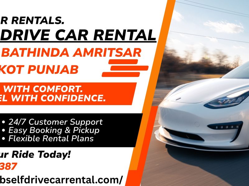Best Self Drive Cars in Punjab | Amritsar, Pathankot, Gurdaspur & Dasuya |