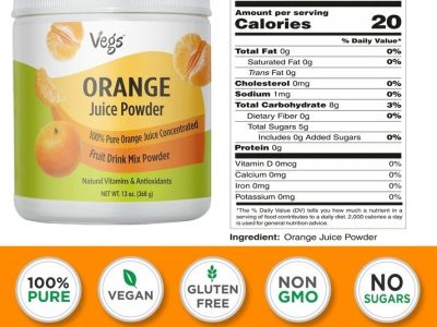 Buy Orange Juice Powder Today – Save 20% + Get Free Shipping Over $50