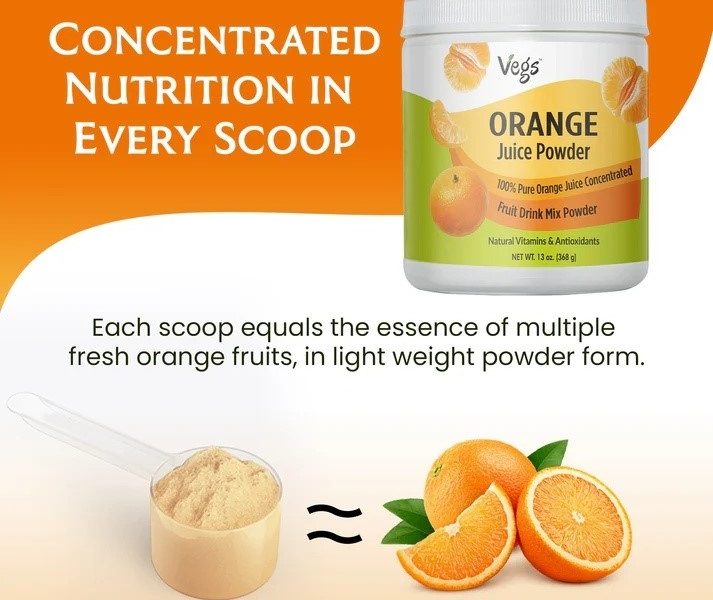 Buy Orange Juice Powder Today – Save 20% + Get Free Shipping Over $50