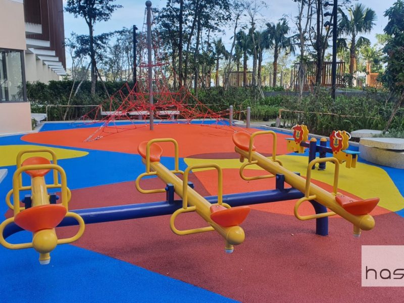 EPDM Flooring for Children's Playground and Sports Field