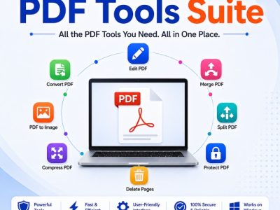 For Sale: PDF Tools Suite for Editing, Converting, and Securing
