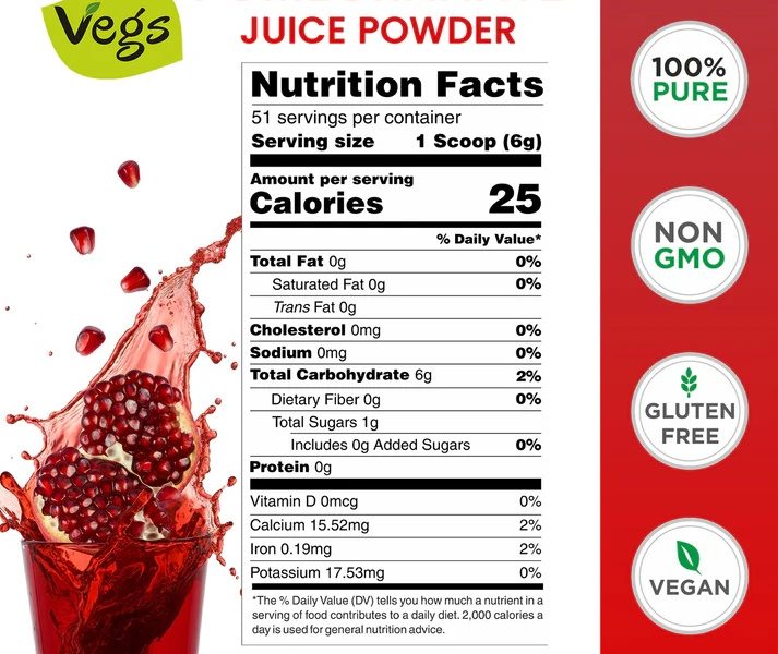 Shop Pomegranate Powder Now – Unlock 20% OFF Your First $50+ Order