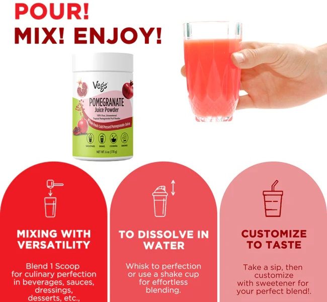 Shop Pomegranate Powder Now – Unlock 20% OFF Your First $50+ Order