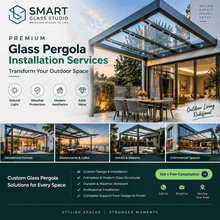 Premium Glass Pergola Installation Services | Transform Your Outdoor Space