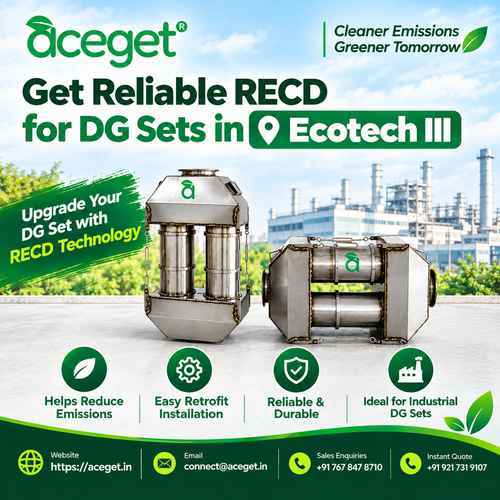 Get Reliable RECD for DG Sets in Ecotech III – Greater Noida