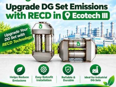 Upgrade DG Set Emissions with RECD in Ecotech III – Greater Noida