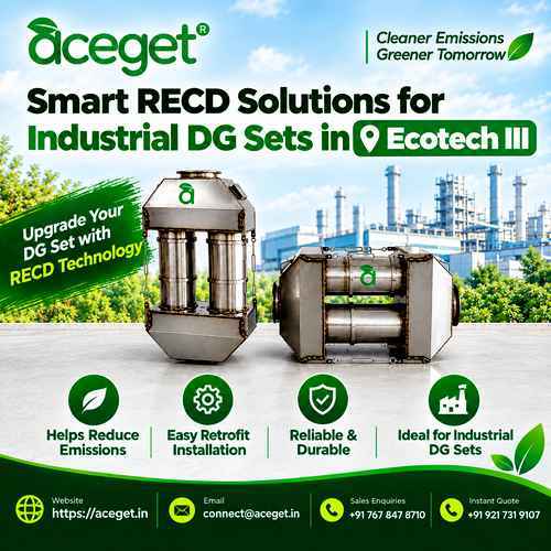 Smart RECD Solutions for Industrial DG Sets in Ecotech III